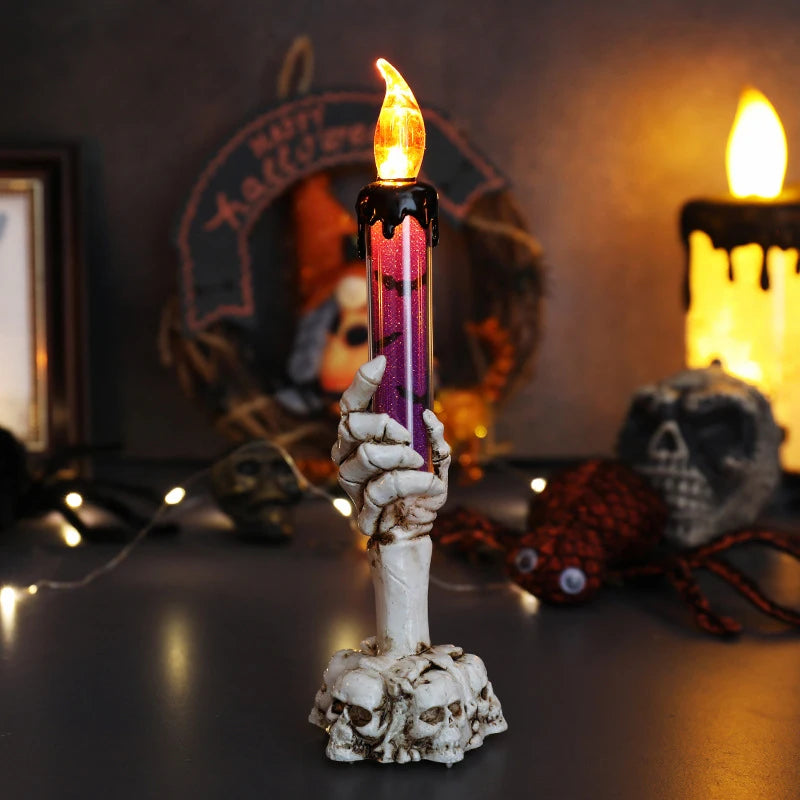 Halloween Schedel Hand Lantaarns - Decoratieve Tafellamp