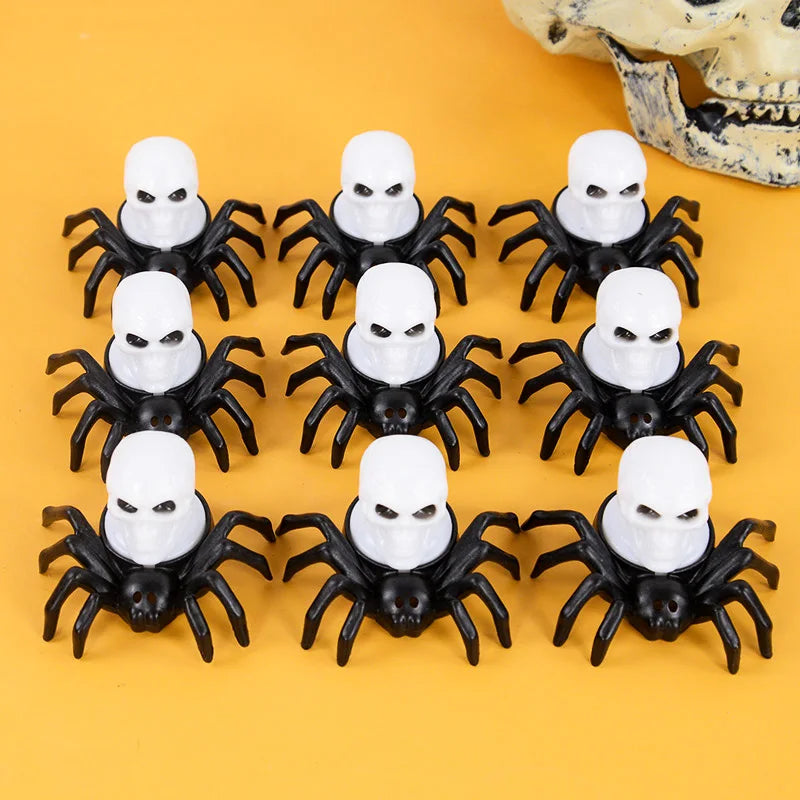 Halloween Decoratie LED Kaarslicht - Variaties: Spin met Oog, Skelet en Kaars
